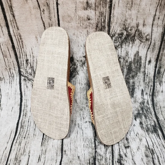 Boho Chic Free People Slide Sandals